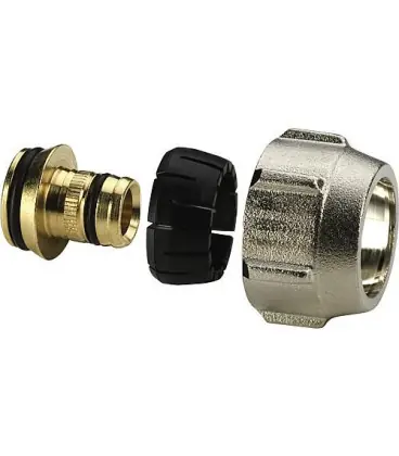 Kit de raccordement A 3 20 x 2,5 2 raccords a presser convient pour eurocone 3/4"