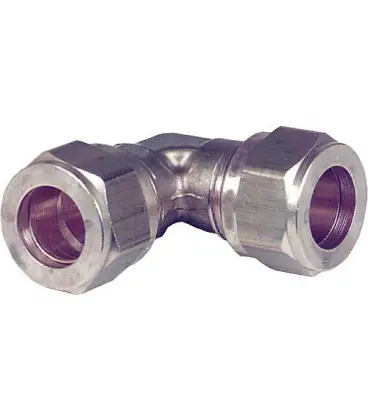 Bague de serrage a vis en laiton Coude 12x12 WG809
