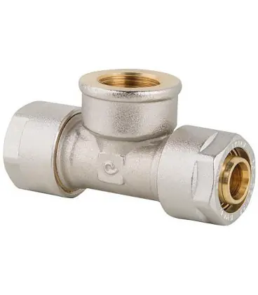 Bague de serrage multicouche Piece T femelle 16x2 - 1/2" - 16x2mm
