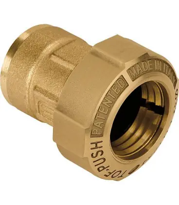 Raccord a vis avec filetage femelle type 860 1/2 " x 20mm ne convient pas pour le gaz