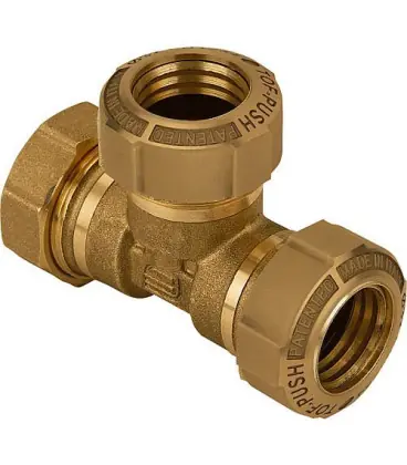 Piece en T Type 864 63mm ne convient pas pour le gaz