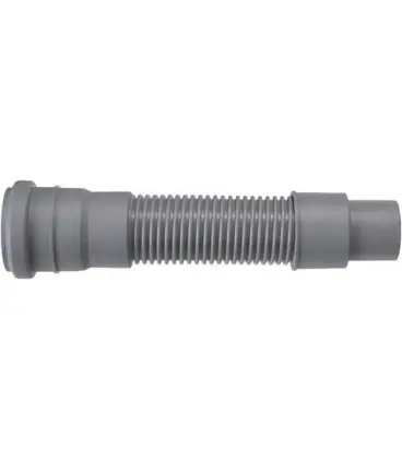 Tube flexible de raccordement HT flexible - gris Longueur 1000 mm