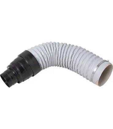 Tube flexible universel DN 100 avec colliers de serrage longueur 0,50 m