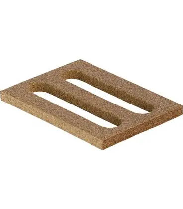 GEBETIT GIS - plaque insonorisante pour coude de montage 50 pieces