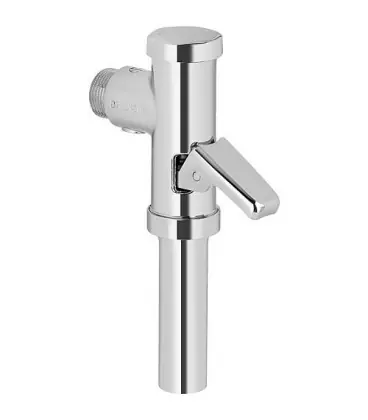 Robinetterie chasse d‘eau WC Schell Schellomat avec levier, 3/4" chrome