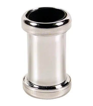 accouplements laiton chrome 32 x 32 mm, avec 2 joints coniques