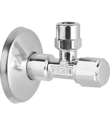 EVENES Vanne d‘angle DN15 (1/2") auto-etanche avec ELB