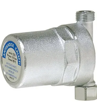 Amortisseur coup de belier 3/8" avec raccord de soupape d‘angle