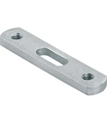 Double plaque de fixation Entraxe 105 mm / M 8
