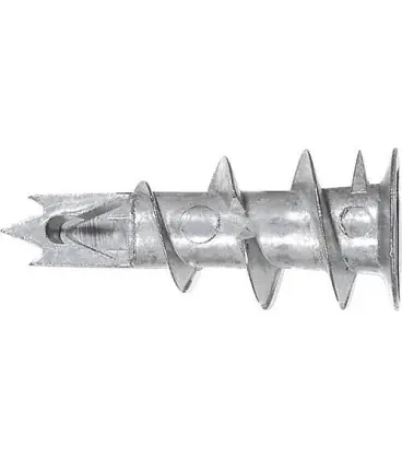 Chevilles pour plaques de platre GKM metallique. Vis Dm 4 - 5 mm Emballage 100 pcs