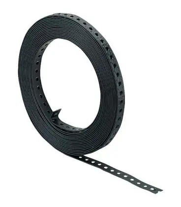 Bande perforee plastifiee largeur 13,5 mm rouleau 10 m