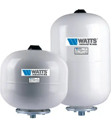 WATTS Vase d expansion sanitaire Capac.5 L-Diam.160mm-Hauteur270mm Pregonflage a 3 bar. Raccord M3/4"