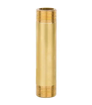 Manchette d attente laiton DN25 (1")x130mm, pour compteur d‘eau DN20