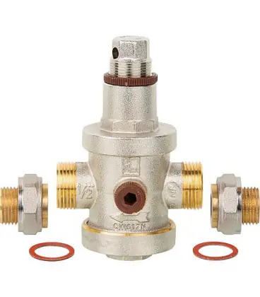 Reducteur de presssion multi type 143 MM, 1/2" F / raccord 3/4" certifie NF