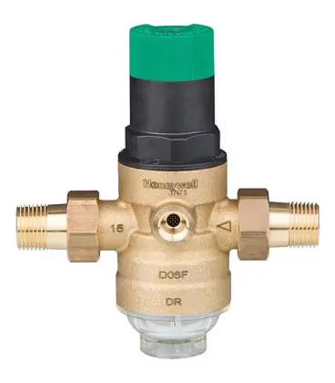 Réducteur de pression Braukmann D 06 F 1/2"A avec douille pas de vis avec échelle de réglage sans mano