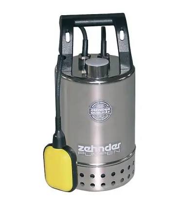 Pompe d‘immersion pour eaux sale inox 11/4" fil fem, 230 V, Fördermenge 10 m³/h dim du grain 30 mm E-ZW 80 A