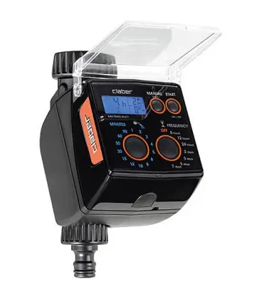 Programmateur d‘arrosage Tempo Plus, monocircuit, DN20(3/4"), 14 programmes, avec entree capteur