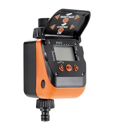 Programmateur d‘arrosage digital Plus monocircuit, DN20(3/4"), reglable, avec entree capteur