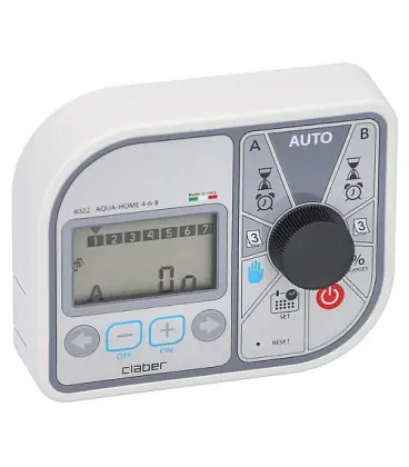Programmateur d‘arrosage Aqua Home, jusqu‘a 8 circuits 230V, AC