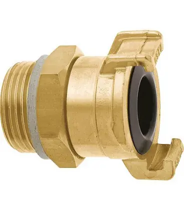 GEKA plus douille filetee "2000" male G1/2", MS, pivotant