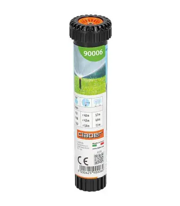 Arroseur escamotable POP-UP reglable 0-350°, DN15(1/2") max 78m2