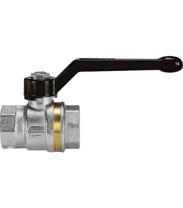 Robinet à bille en laiton femelle/femelle 2" avec levier à main en aluminium