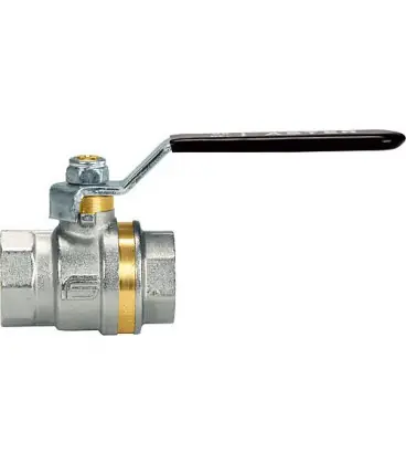 Robinet à bille en laiton femelle/femelle 3" avec levier à main en acier