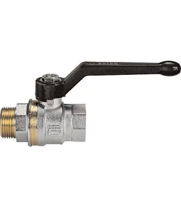 Robinet à bille en laiton male/fem 2" avec levier à à main en aluminium