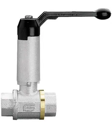 Robinet à bille en laiton TOTAL femelle/femelle 2 1/2" avec broche rallongée