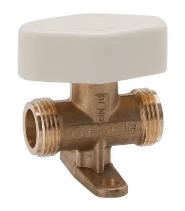 Clesse Vanne pour butane et propane entree M.M20x1,5 Sortie M.M20x1,5 Raccord RC-FF 1/4 de tour NF M 88771