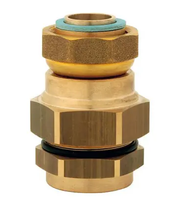 Raccord Flexiclic entrée DN20, sortie 1/2" femelle joint plat