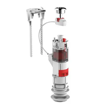 Robinetterie de vidange INEO 2V pour chasse d‘eau céramique