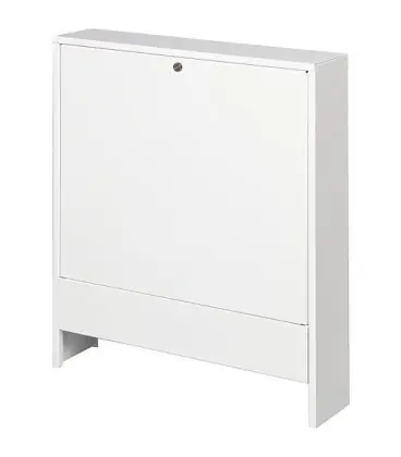 Coffre de distribution WS-VA 3/L en saillie lxHxP 682x665x130 - blanc