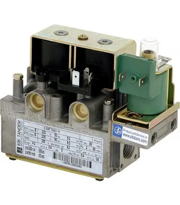 Soupape combinée gaz TANDEM 836 EV1/EV2 220/240 V - 50 Hz Ref. 0.836.010
