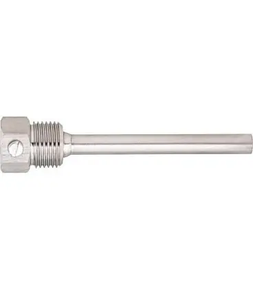 Doigt de gant en inox G 1/2" (1.4571) pmax 40 bar, Tmax 350° C Longueur 200 mm