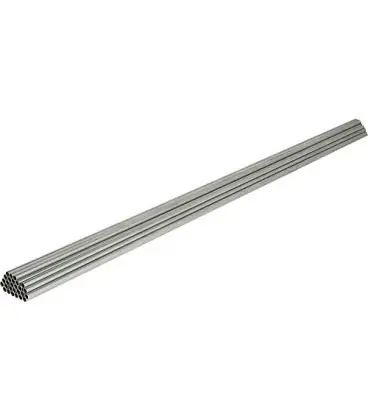 Tube inox, 54 x 1,5 mm, Longueur 2m, 4 tubes à 2m UE 8m en carton