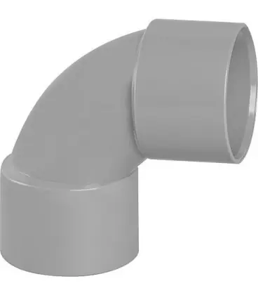 Coude PVC 87° femelle D 50mm