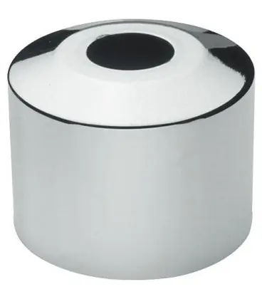 Rosace pour robinet Stedo Design diam. 80 mm, h 10 mm, d 22 mm laiton chromé *BG*