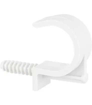 Fix-Ring diam. 32mm, 1-tuyau trou percé 8mm, UE 50 pcs