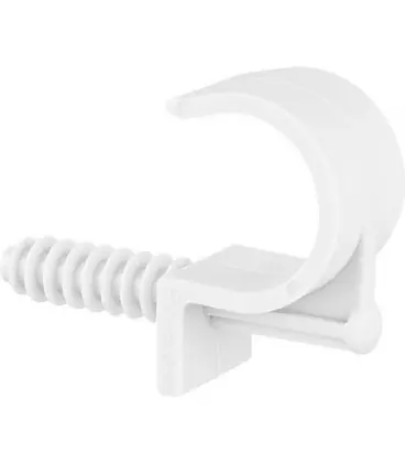 Fix-Ring diam. 25mm, 1 tuyau trou percé 8mm, UE 100 pcs