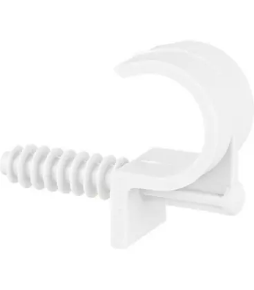 Fix-Ring diam. 22mm, 1 tuyau trou percé 8mm, UE 100 pcs