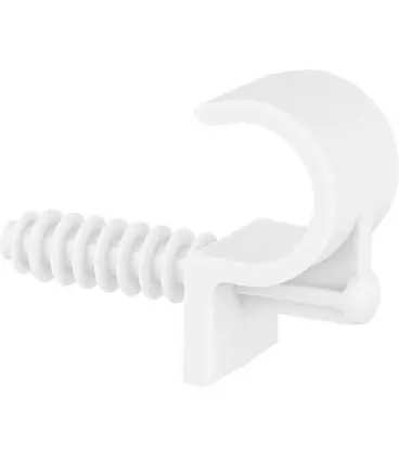 Fix-Ring diam. 18mm, 1 tuyau trou percé 8mm, UE 100 pcs