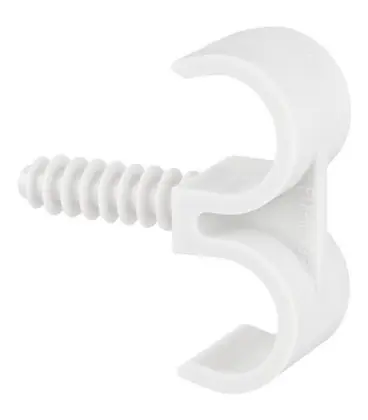 Fix-Ring diam. 18mm, 2-tuyaux trou percé 8mm, UE 100 pcs