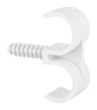Fix-Ring diam. 22mm, 2-tuyaux trou percé 8mm, UE 100 pcs