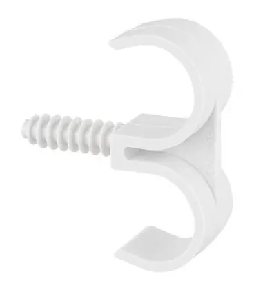 Fix-Ring diam. 25mm, 2-tuyaux trou percé 8mm UE 100 pcs