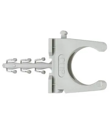 Clips de tube Steckfix plus envergure 24-25mm emballage 50 pieces