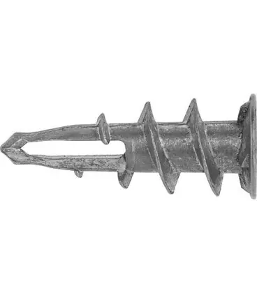 Chevilles pour plaques de platre, metal, L 34mm, emballage 50 pcs