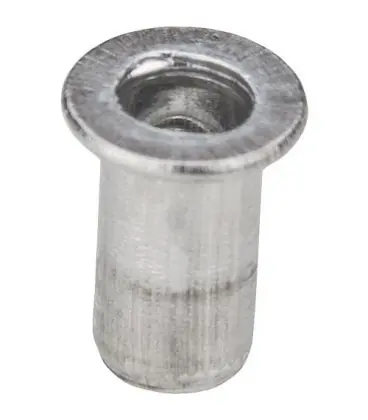Ecrou a rivets aveugle type A6M4 Alu 6 x 10,5 mm Emballage 10 pieces