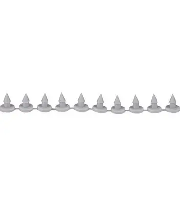 PUR-PVC rivets blancs emballage 1000 pieces