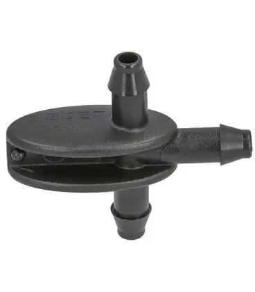 Piece T DN8(1/4") pour tuyau gouteur, emballage 10 pieces